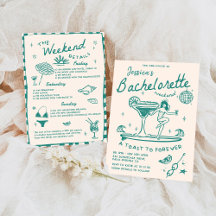 Strand Laatste Toast Funky Bachelorette Weekend