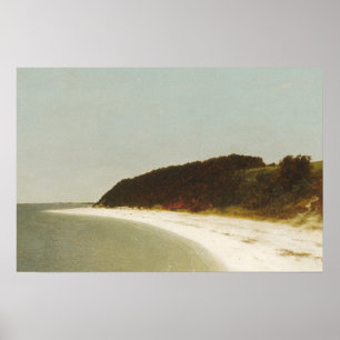 Strand Landschapsschilderij Klassieke kunst Poster
