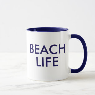 Strand Life Badmeester Gift Mok