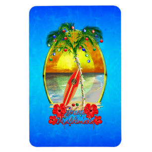 Strand Mele Kalikimaka Magneet