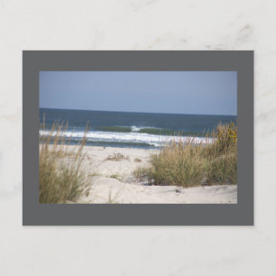 Strand met Waves Briefkaart