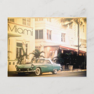 strand Miami-Zuid Briefkaart