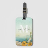  strand monogram bagagelabel (Voorkant (verticaal))