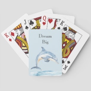 Strand Oceaan Dolfijn Pokerkaarten