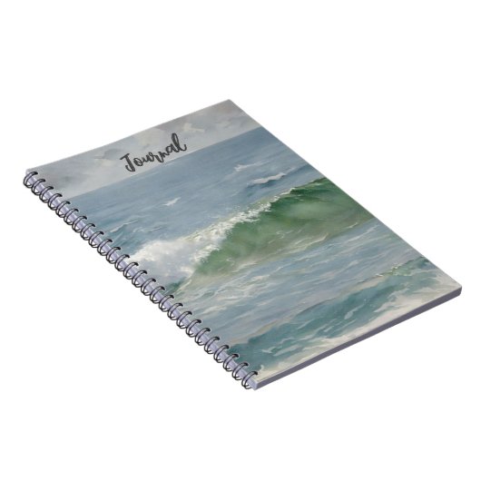 Strand Ocean Wave Art  Journal Notitieboek (Rechterzijde)