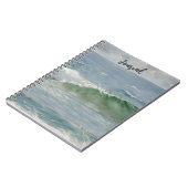 Strand Ocean Wave Art  Journal Notitieboek (Linkerzijde)