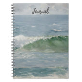 Strand Ocean Wave Art  Journal Notitieboek (Voorkant)