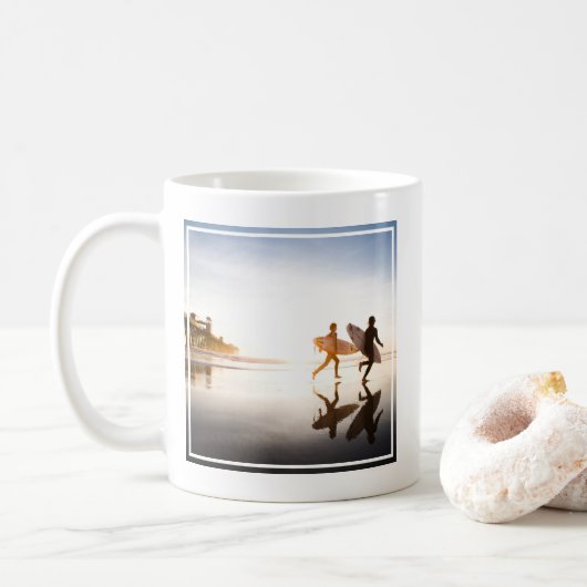 Strand Oceanside Koffiemok (Met donut)