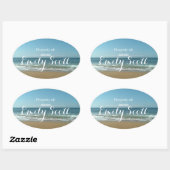 Strand Oever Naam Labels (Vel)