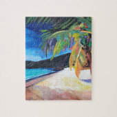 strand op Magen's Bay St Thomas US Maagdeneilanden Legpuzzel (Verticaal)