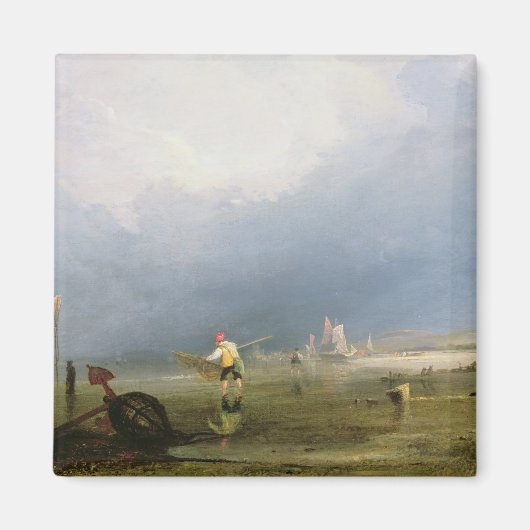 strand op Shoreham Magneet (Voorkant)