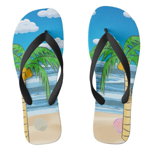 Strand Paar Teenslippers (Voetbed)