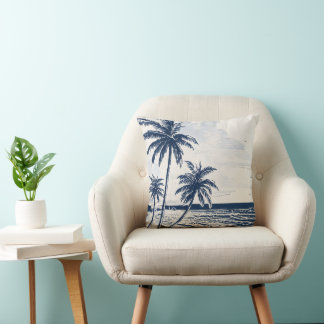 Strand Palm Tree Decoratieve Kussen