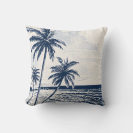 Strand Palm Tree Decoratieve Kussen