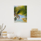 strand Palms poster (Keuken)