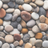 Strand Pebbles Vinyl Sticker (Voorkant)