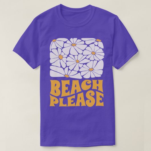Strand Please TShirt (Design voorkant)