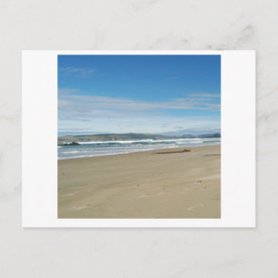 strand - plein briefkaart