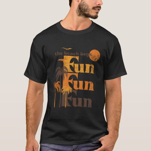 Strand Plezier Plezier T-shirt (Voorkant)