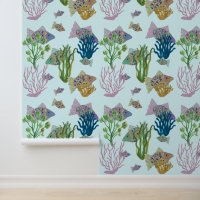 Strand Pop kunst vis en Zee anemonen