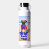 Strand Puggie Waterfles (Voorkant)