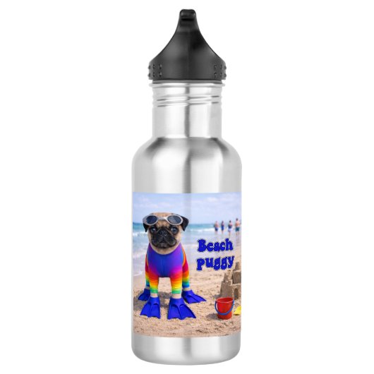 Strand Puggie Waterfles (Rechts)
