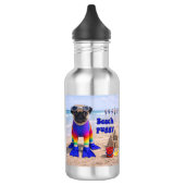 Strand Puggie Waterfles (Links)