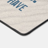 Strand Quote met witte zeester Bureaumat (Hoek)