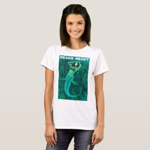 Strand Ready  Zeemeermin vrouwen T-shirt