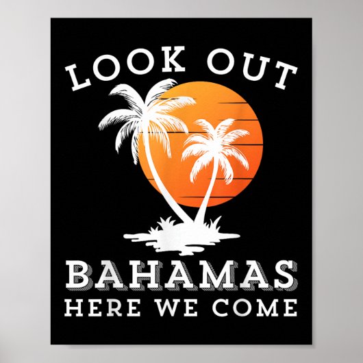 Strand Reizen Groep Matching Spring Break Zomer Poster (Voorkant)