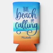 Strand Roept Tekst Ontwerp Zomer (Achterkant)