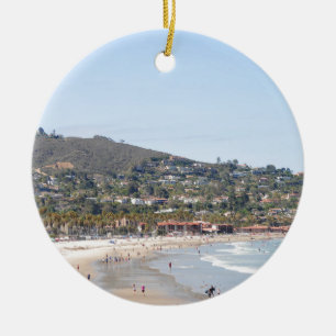 strand San Diego Keramisch Ornament