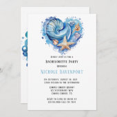 Strand Scène Starfish Bachelorette Party Kaart (Voorkant / Achterkant)