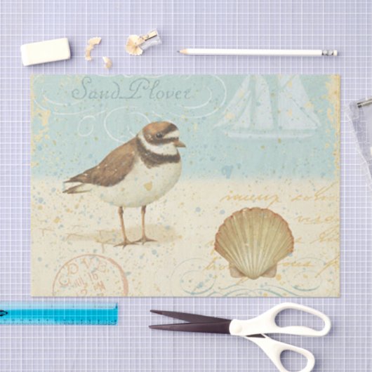 strand scène tissuepapier (Craft)