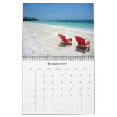 strand scènes 2027 kalender (Feb 2027)