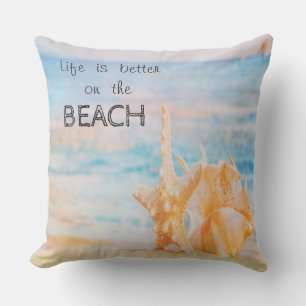 Strand, Schelp, Zeester Kussen