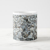 Strand Schelpen Kustmok Extra Grote Beker (Voorkant)