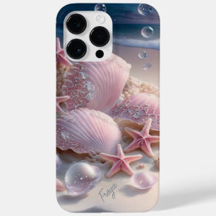 Strand Schelpen Trendy Moderne Meisjesachtige Gepe Case-Mate iPhone 14 Pro Max Hoesje