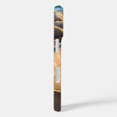 Strand Seashell Foto Aangepaste naam Script Modern Case-Mate iPhone Case (Achterkant / Rechts)