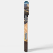 Strand Seashell Foto Monogram Naam Script Stijlvol Case-Mate iPhone Case (Achterkant / Rechts)