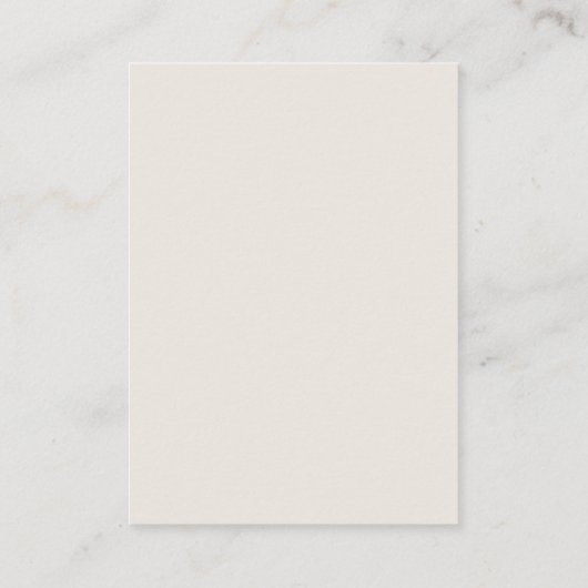 Strand Seashells Bloemen bruiloft RSVP QR Informatiekaartje (Achterkant)