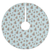 Strand Shell Kerstboom Patroon Kerstboom Rok (Voorkant)