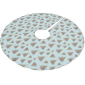 Strand Shell Kerstboom Patroon Rok (Gekanteld)