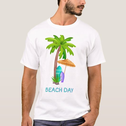 Strand shirt voor de zomer (Voorkant)