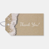 strand Shore Cadeaulabel (Achterkant Horizontaal)