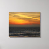 strand Sunset Canvas (Voorkant)
