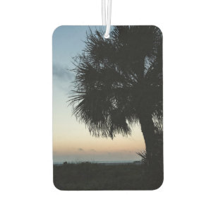 Strand Sunset Palm Tree Auto Luchtverfrisser