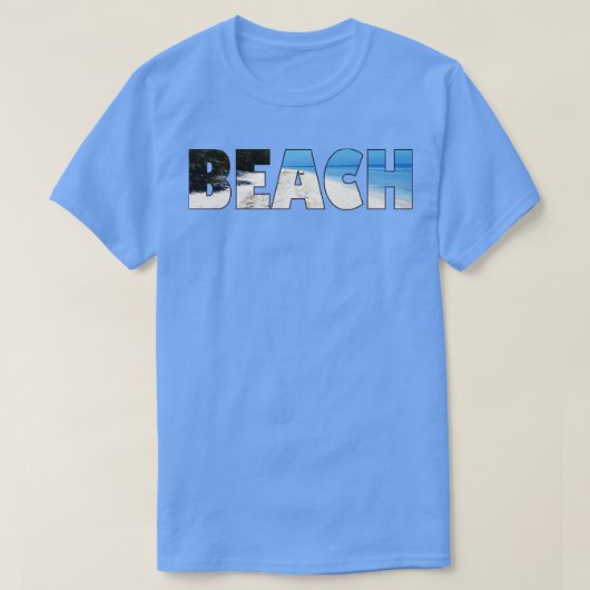 Strand T-shirt (Design voorkant)