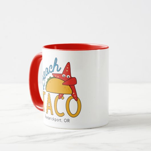 Strand Taco Mok (Voorkant links)