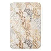 Strand Tan Neutrale Steen Patroon Badmat (Voorkant Verticaal)